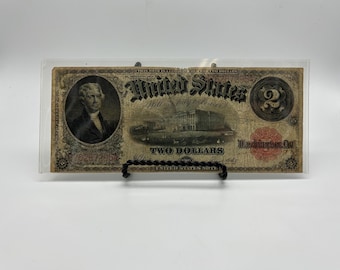 United States Two Dollar Bill from 1917 / DN AS / TheShopsInUptown