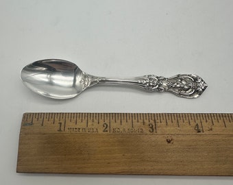 Reed & Barton Francis I Sterling Silver Individual Demitasse Spoon / Vintage Sterling Silver Demitasse Spoon / TheShopsInUptown #DN
