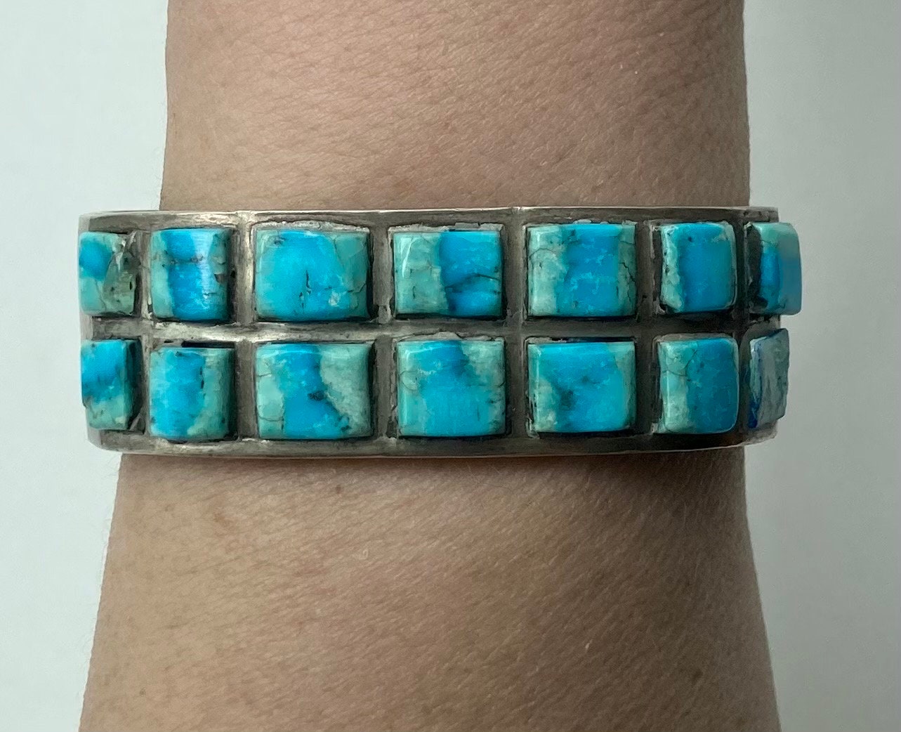 Fred Harvey Era Native American Handmade Ingot Sterling Fred Harvey Era Native American Handmade Ingot Sterling