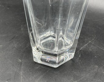 Tiffany & Co. Frank Lloyd Wright Hex Crystal Vase | Vintage Art