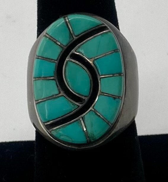 Amy Quandelacy Signed Zuni Handmade Sterling Silver and Amy Quandelacy Signed Zuni Handmade Sterling Silver and