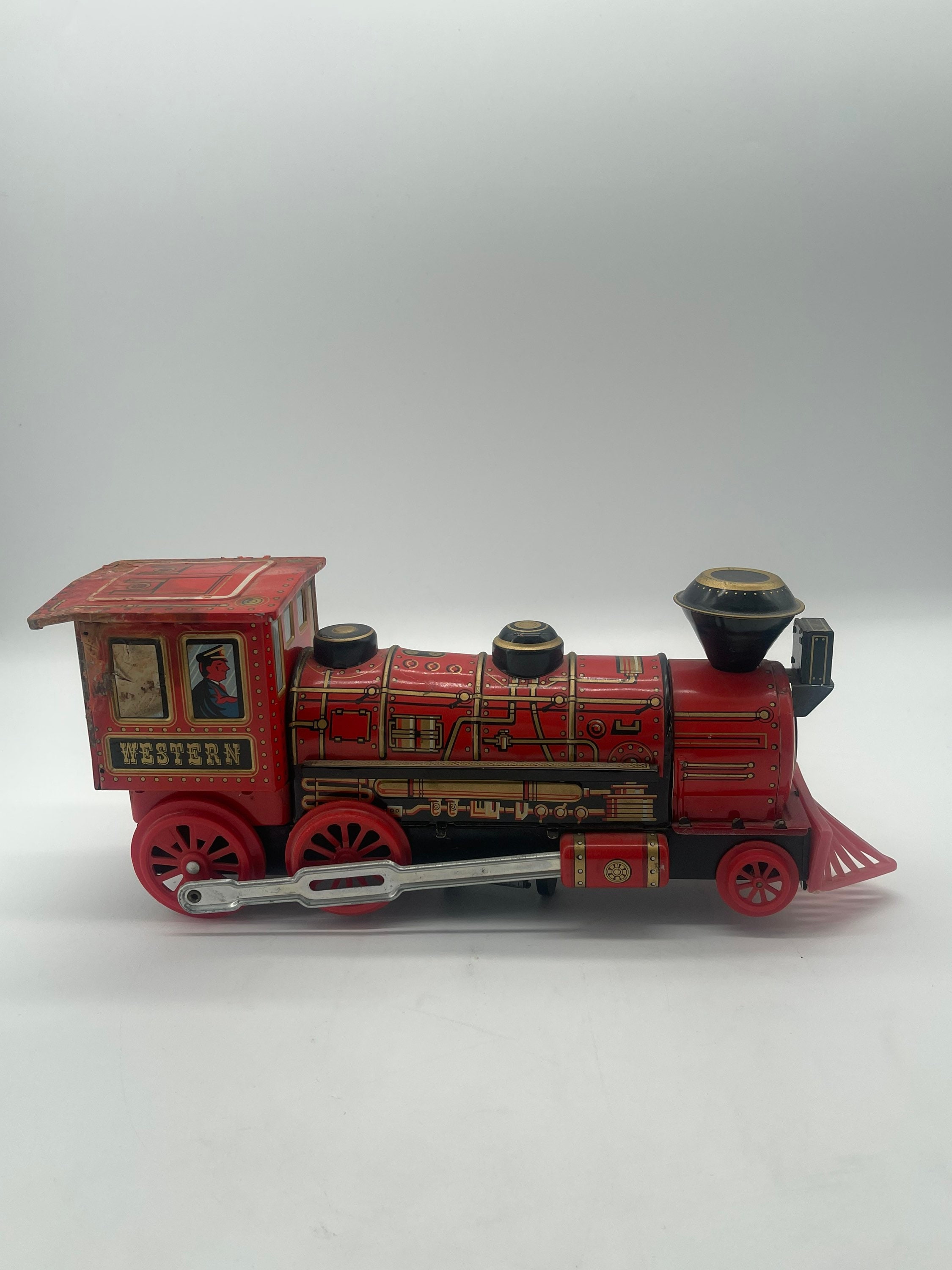 Tinplate Locomotive Toy From Japan / Litho Tin Toy Tinplate Locomotive Toy From Japan / Litho Tin Toy