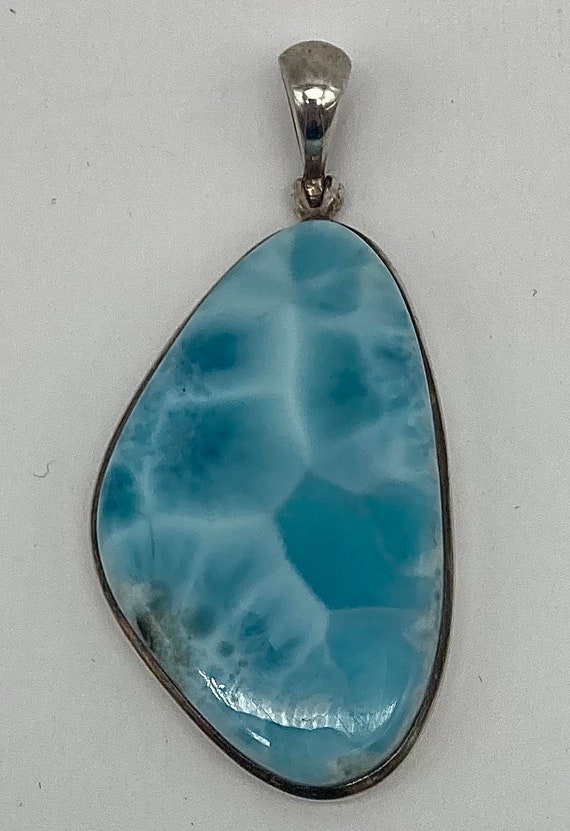 925 Sterling Silver Necklace Pendant With A Large 