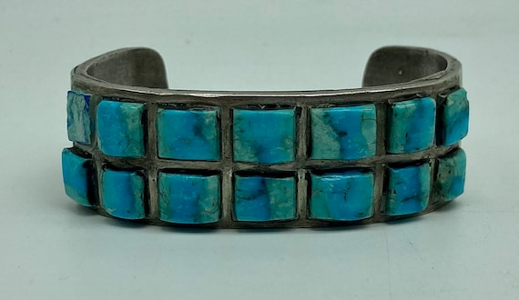 Fred Harvey Era Native American Handmade Ingot Sterling