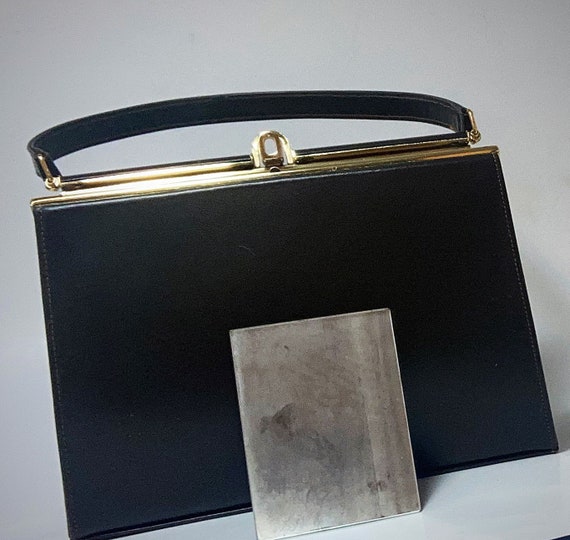 Crouch And Fitzgerald New York Leather Lined Handbag … Gem