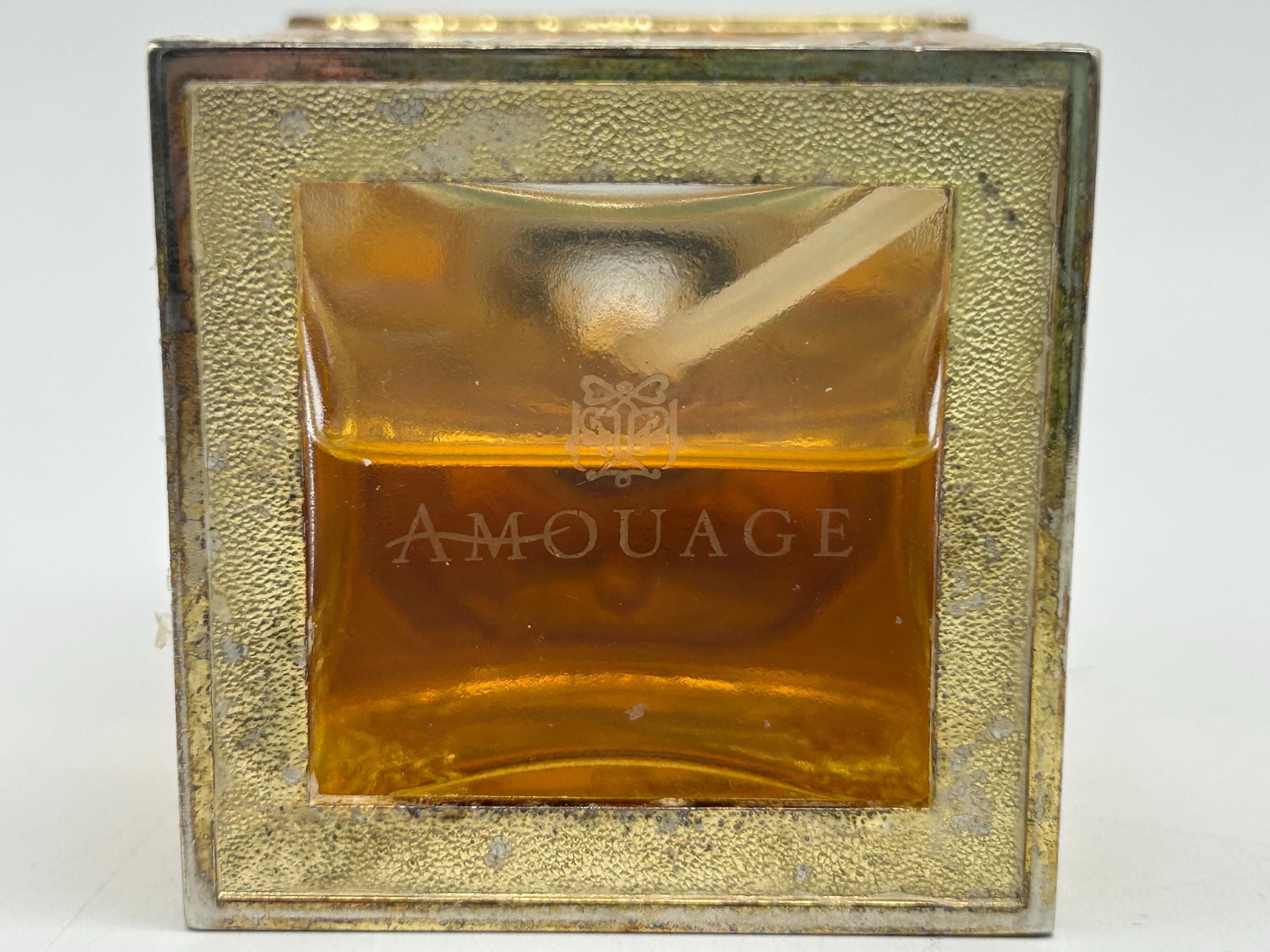 Vintage Amouage Cristal and Gold Eau De Toilette / ST26 AS