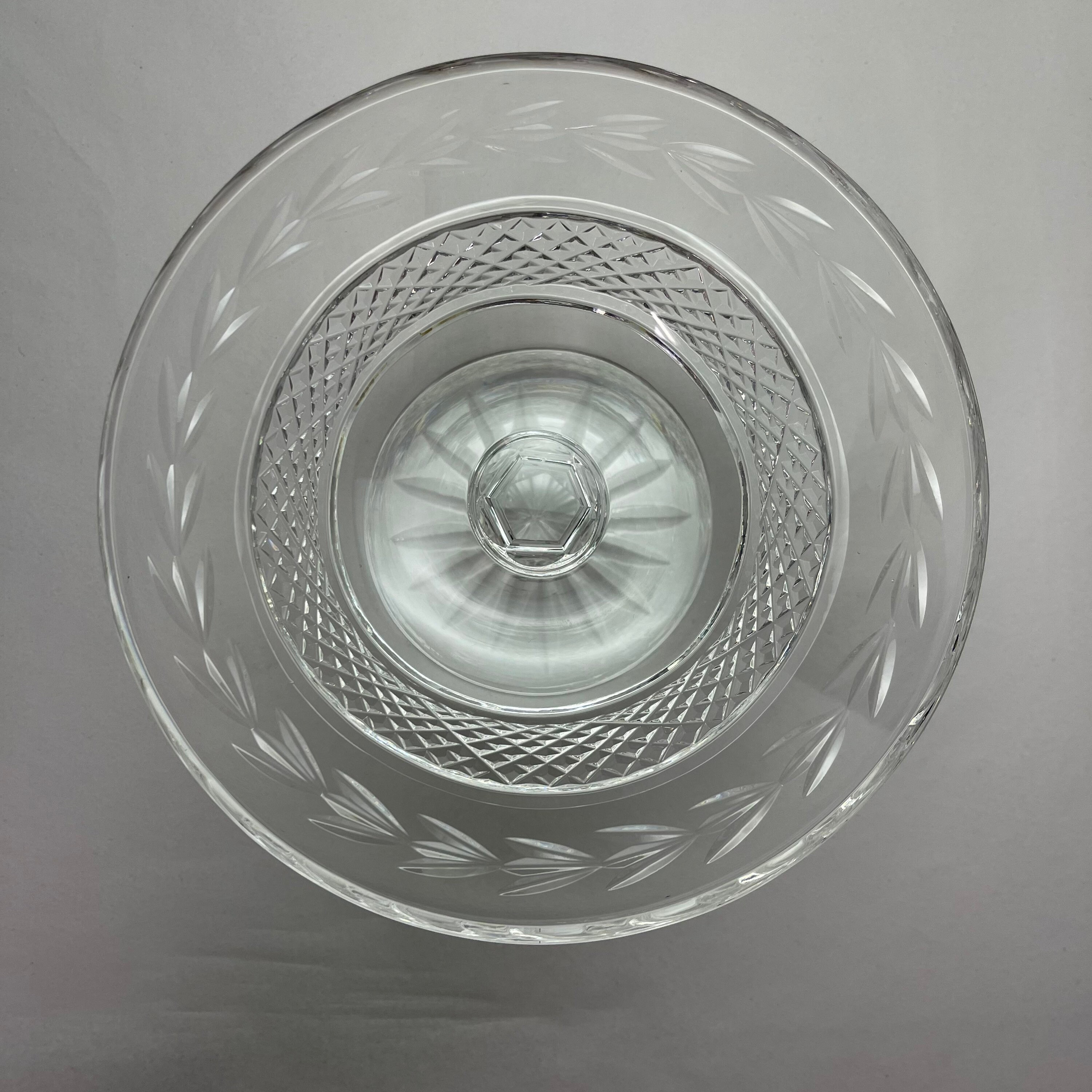 Waterford Crystal Compote Bowl / Round Waterford Candy Dish / Etsy