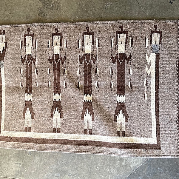 Navajo Yei Rug Etsy