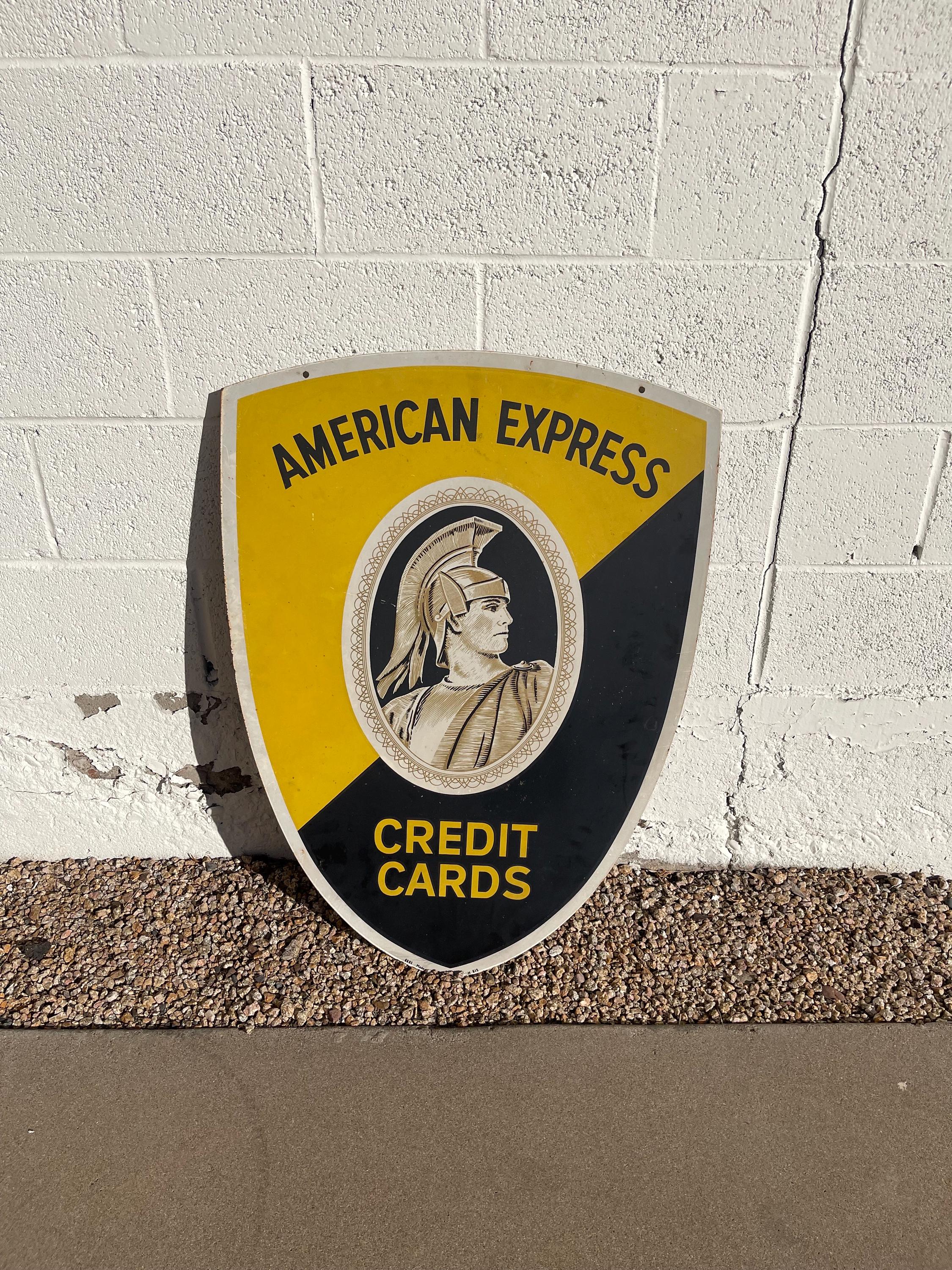 Extra Large American Express Centurion Double Sided Metal Sign - Etsy