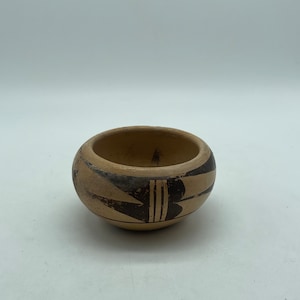 Miniature Vintage Artist Signed Hopi Handmade Pottery | Southwest Art