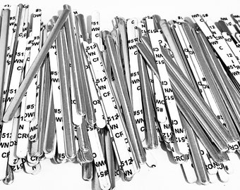 Adhesive Nose Bridge Wire for face masks | aluminum nose bridge strip | bendable nose wire | 50 or 100 Pieces | USA Seller