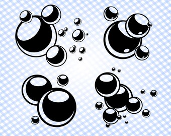 Bubbles Svg Etsy