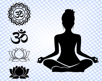 Download Yoga Pose Svg Etsy