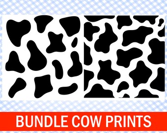 Cow Spots Svg File Etsy