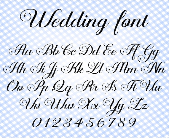 Free Free 216 Wedding Font Svg SVG PNG EPS DXF File