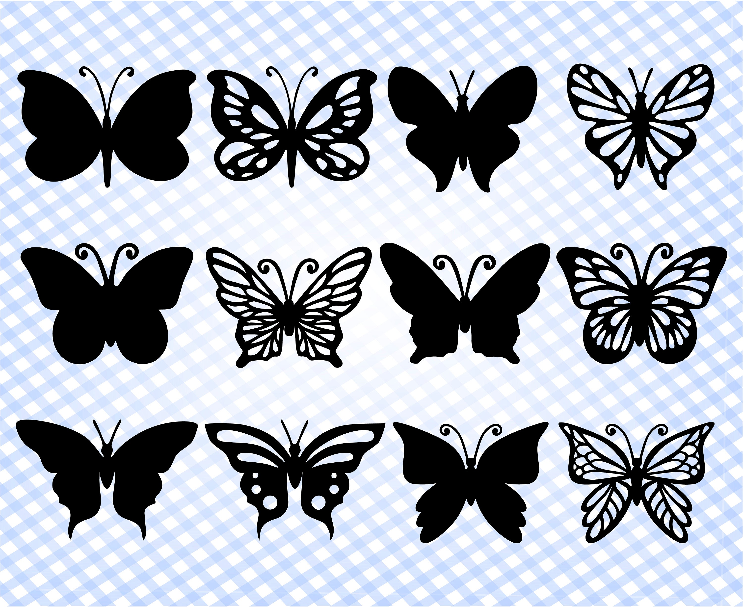 Download Butterfly Svg Butterfly Svg Files Butterfly Cut Files Etsy