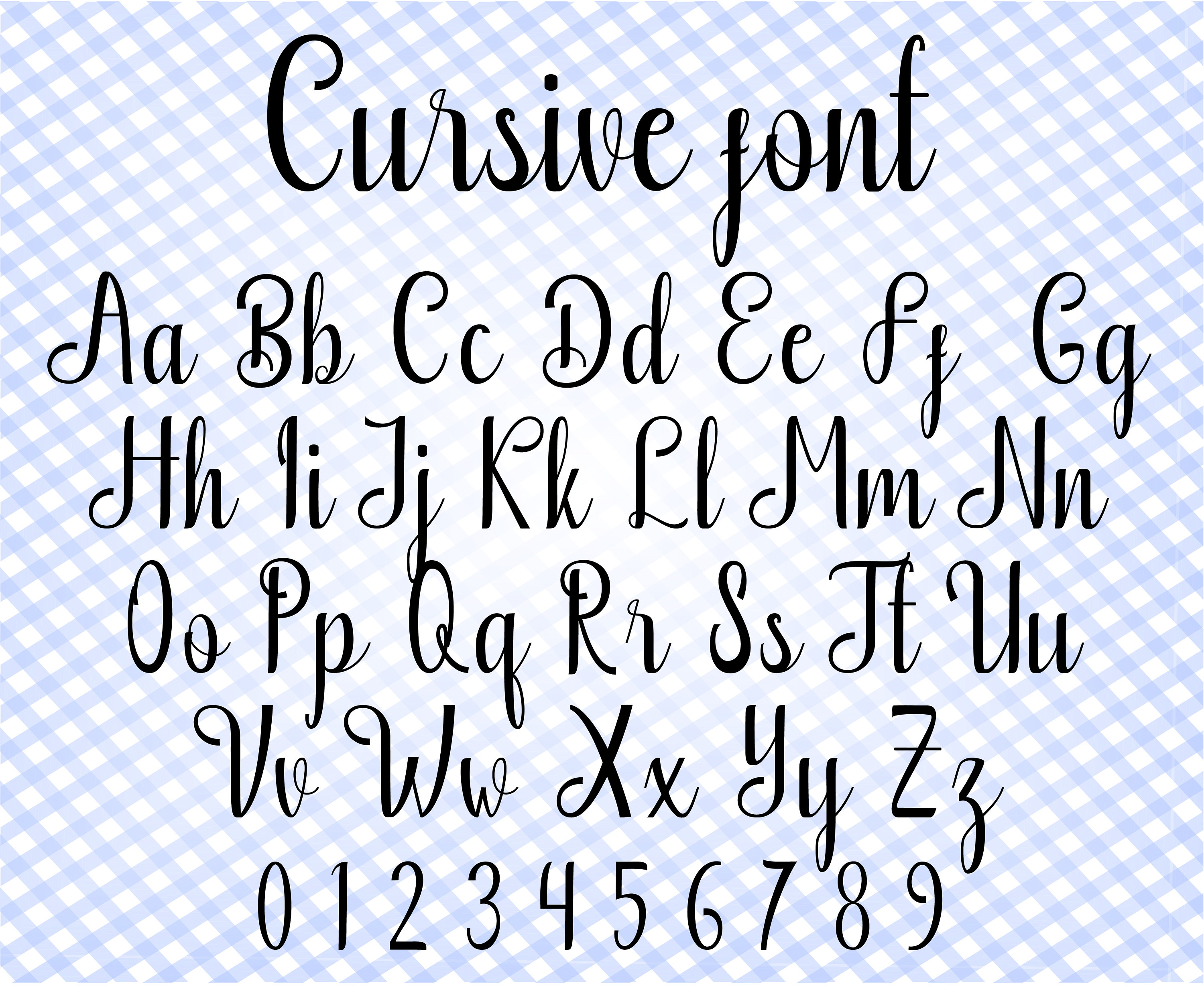 handwriting fonts