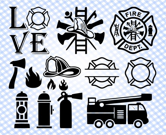 Download Fire Dept Svg Fire Dept Svg File For Cricut Fire Rescue Svg Etsy