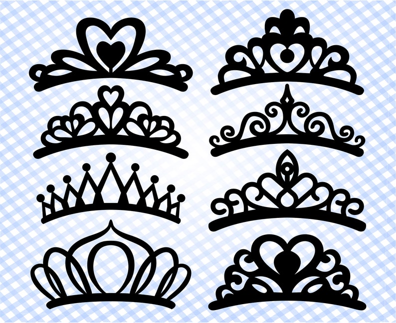 Download Tiara svg Tiara svg files Tiara cut files Princess crown ...