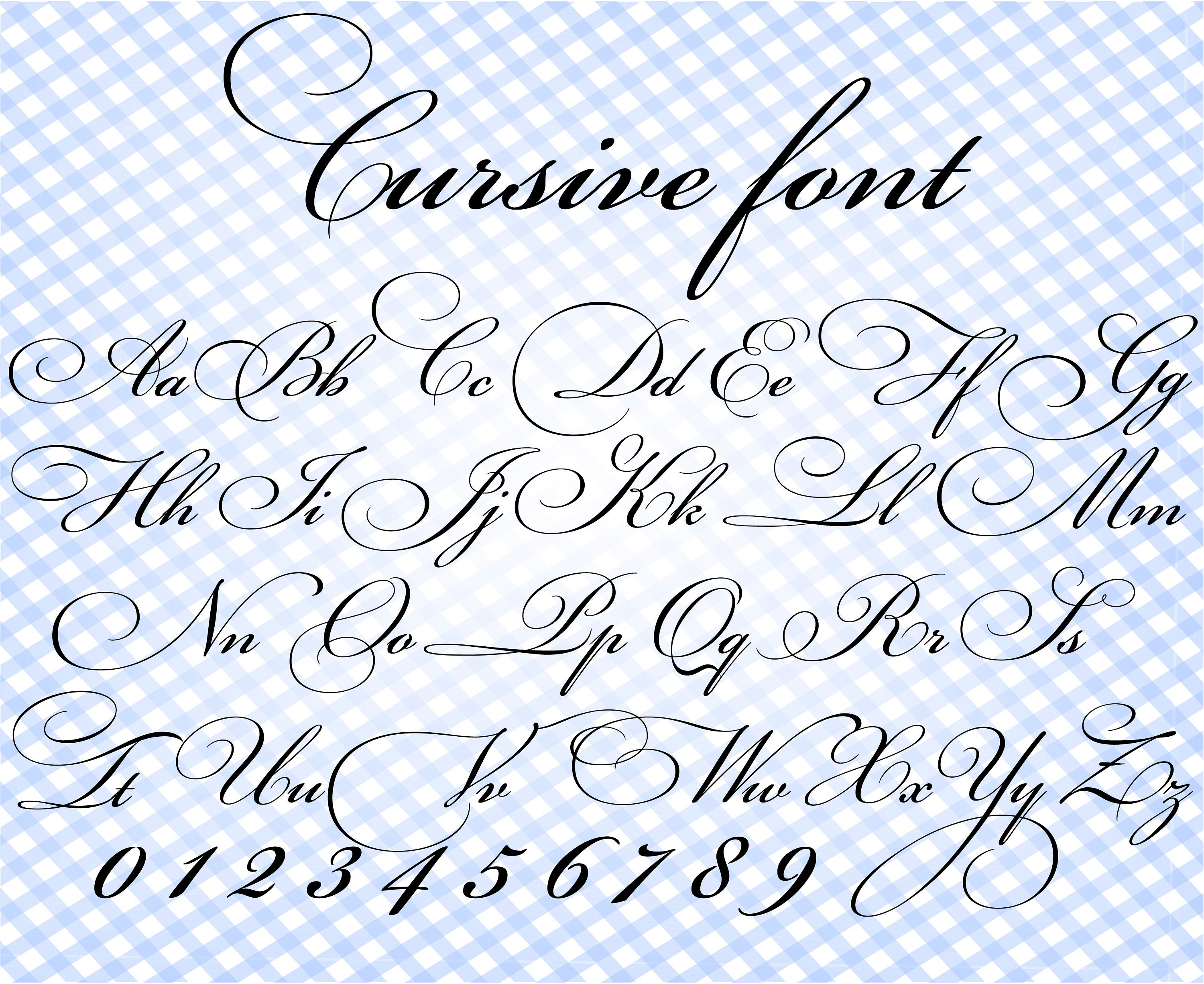 Cursive font svg Cricut font Wedding font svg Font writing | Etsy