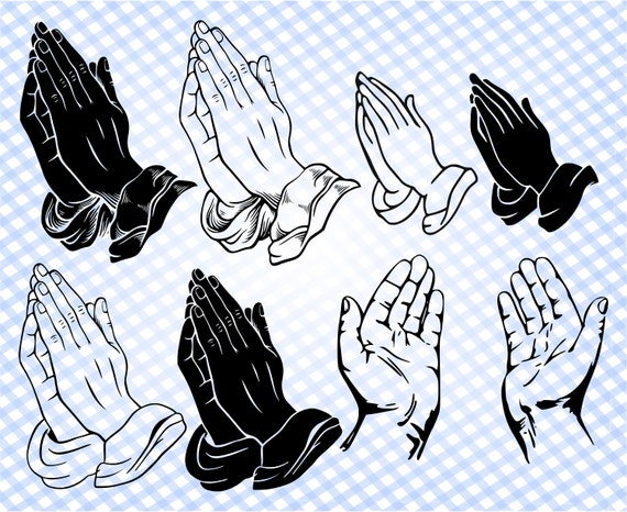 Download Get Praying Hands Svg Free PNG Free SVG files | Silhouette ...