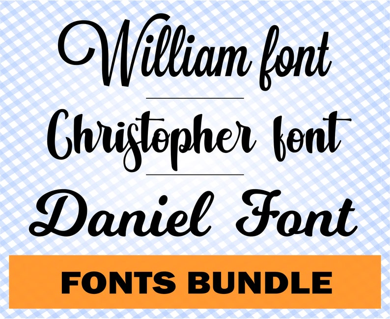 Download Font svg Bundle Cricut fonts Font for Cricut Silhouette | Etsy