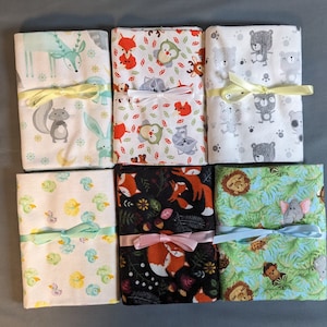 Flannel receiving blanket