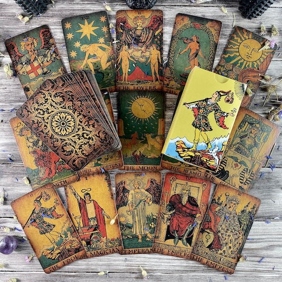 tarot deck with guidebook, Tarot Deck, Tarot Cards, Tarot Deck Cards