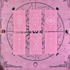 Pink Tarot Cloth for Spread image 5