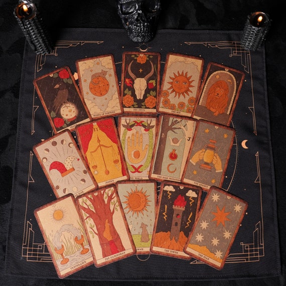 Wholesale The Moon Tarot Card Cross Stitch Kit for your store - Faire