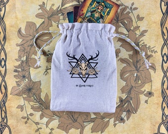 Vintage Tarot Cards Bag