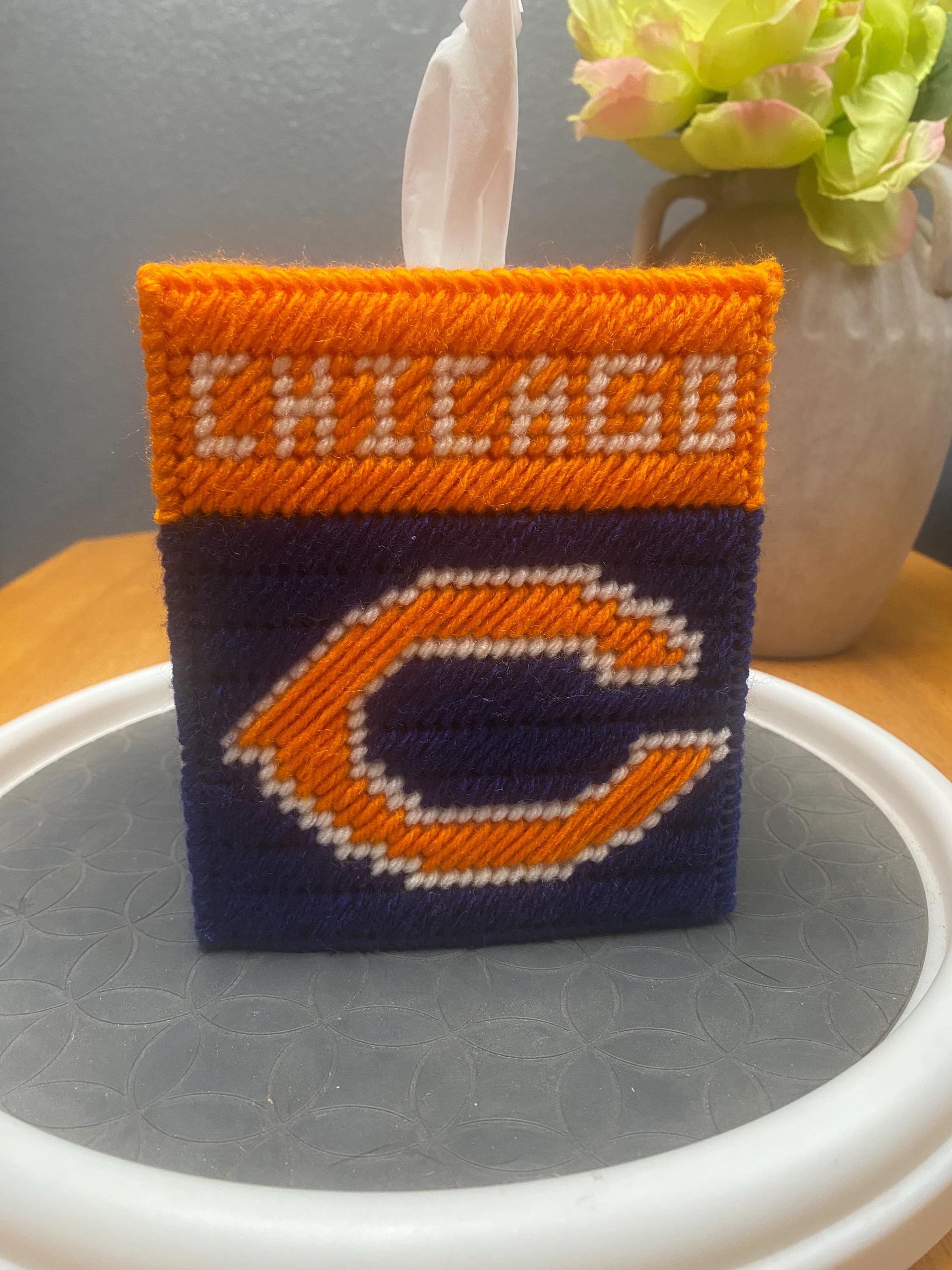 Chicago Bears Tissue Box Cover