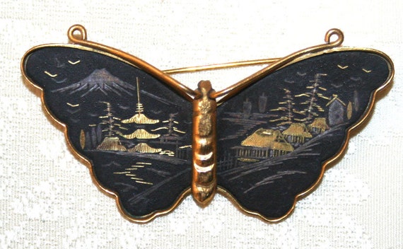Vintage Japanese Brooch