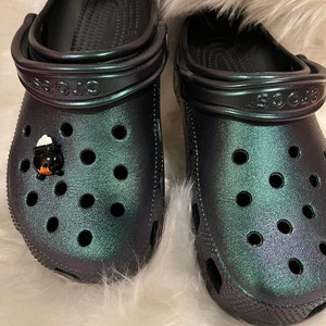 Halloween cauldron shoe charm
