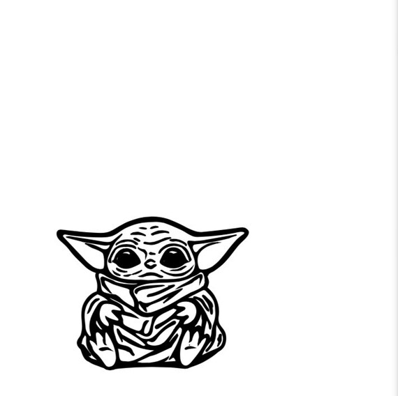 Baby Yoda Face Mask Single Color Etsy Baby Yoda Face Mask Single Color Etsy