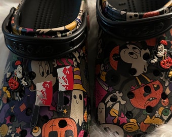 Charme de chaussure d'horreur d'Halloween