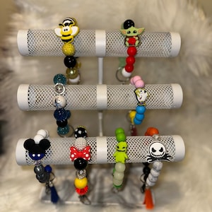 Disney character key wristlet