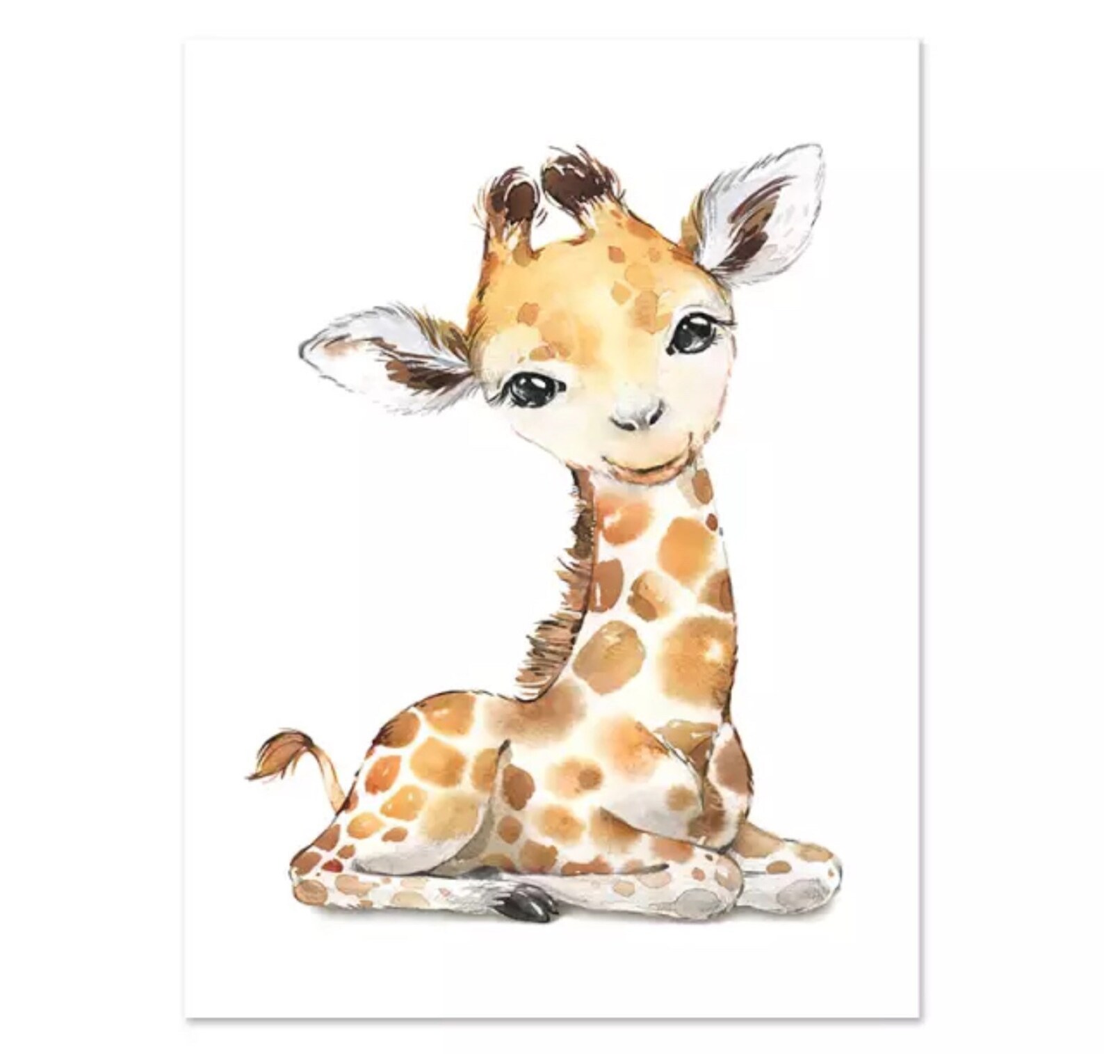 Nursery Wall Art Canvas Prints / Dibujos animados Elefante Etsy