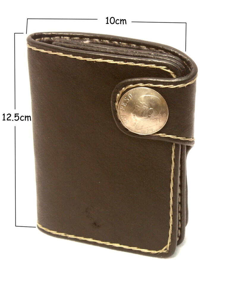 Leather Wallet Pattern PDF Files Leather Biker Wallet - Etsy