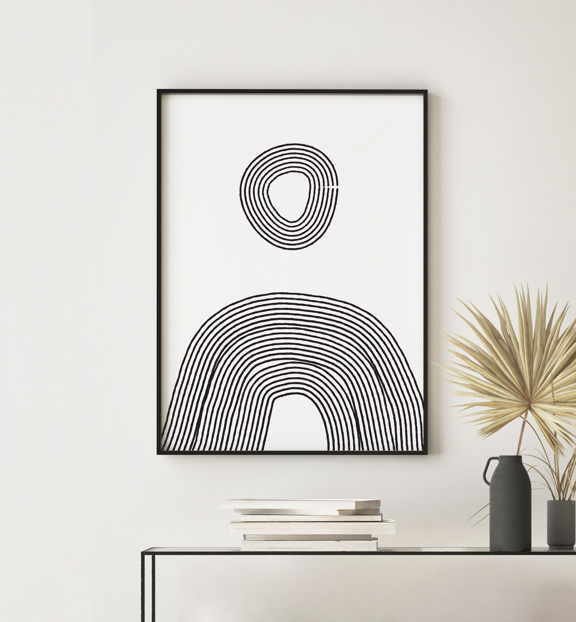 Set of Two Printable Modern Style Posters to Download - Etsy