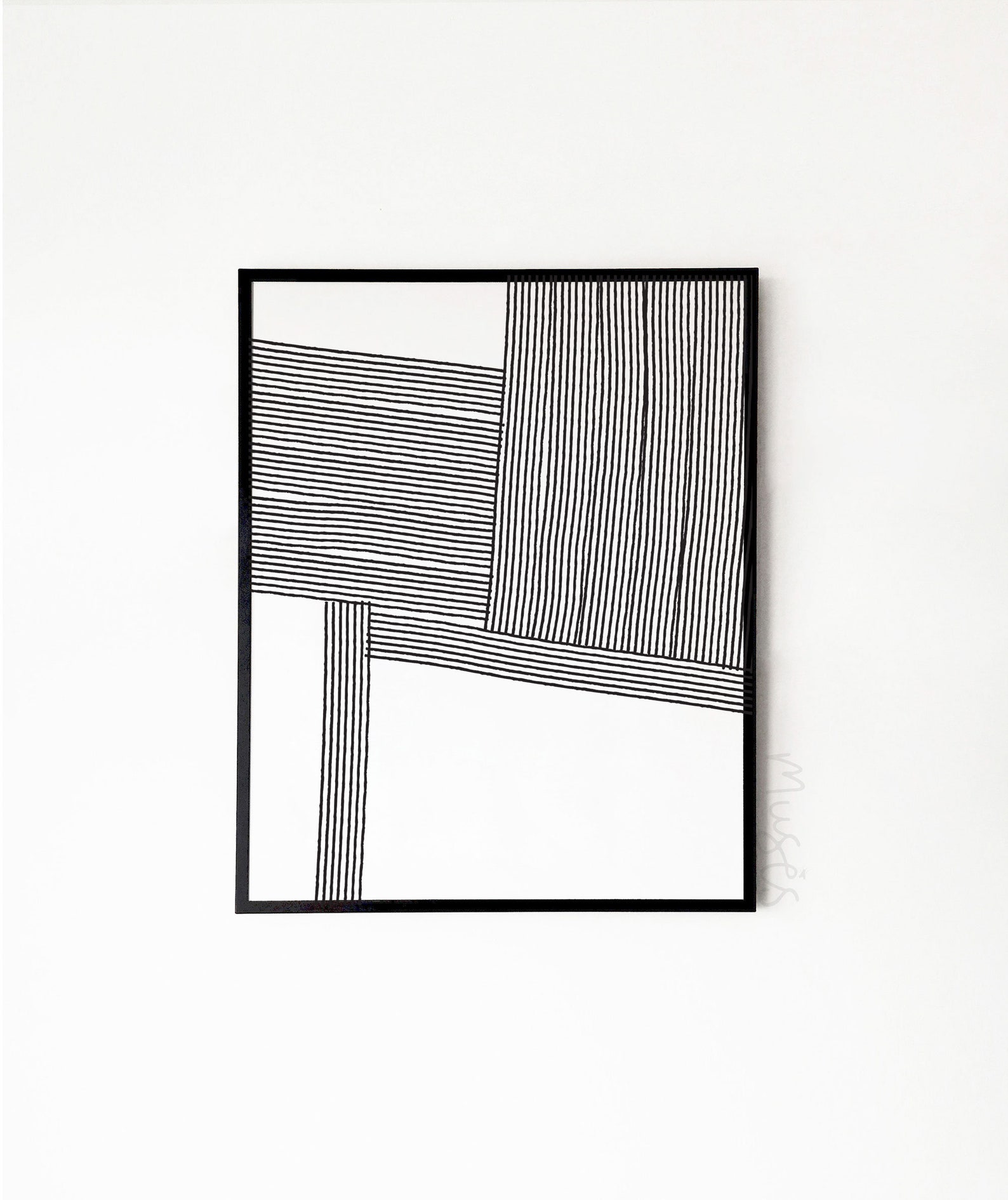 Oversized Wall Art for Contemporary Living Room Modern Urban Etsy