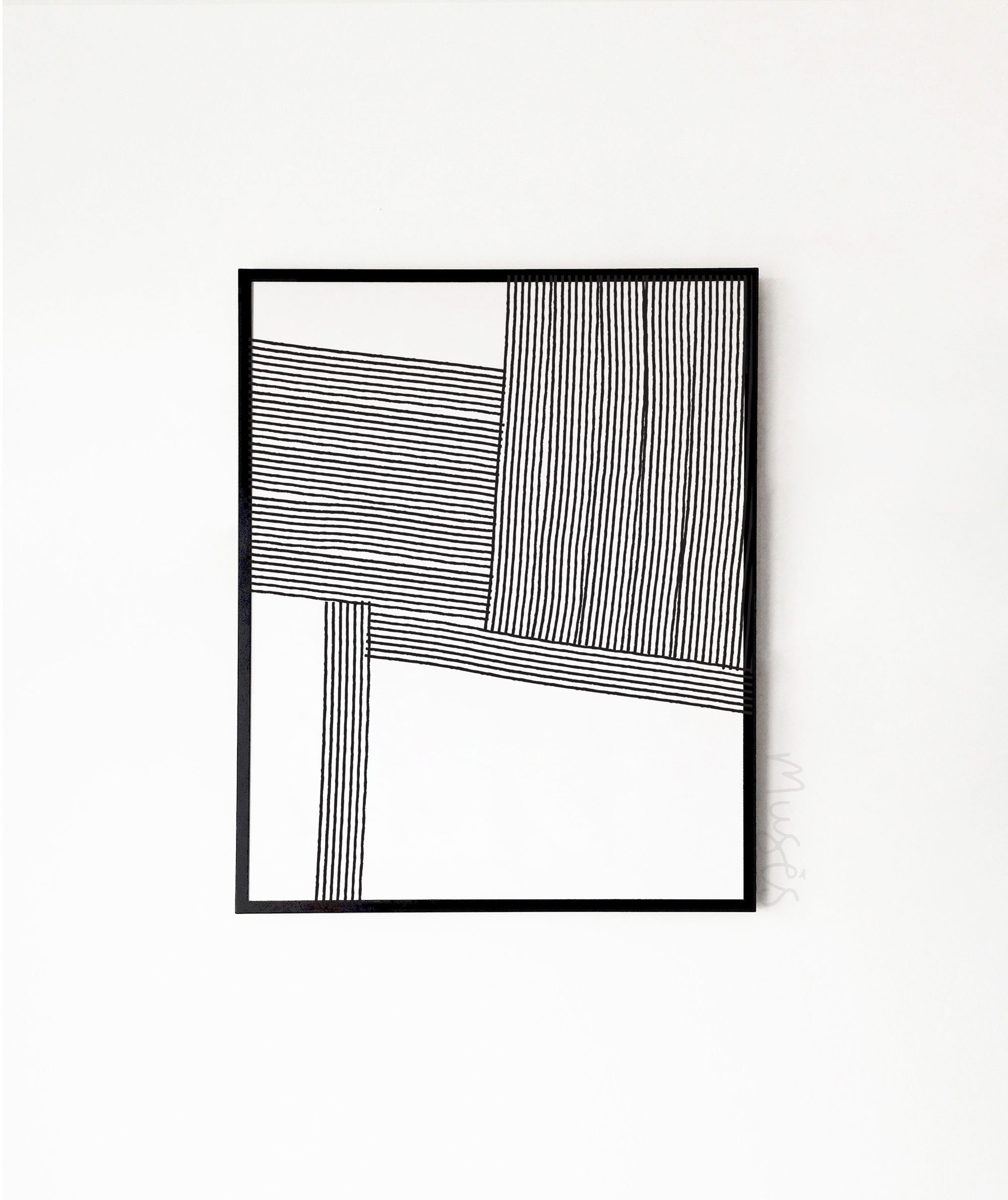 Oversized Wall Art for Contemporary Living Room Modern Urban Etsy