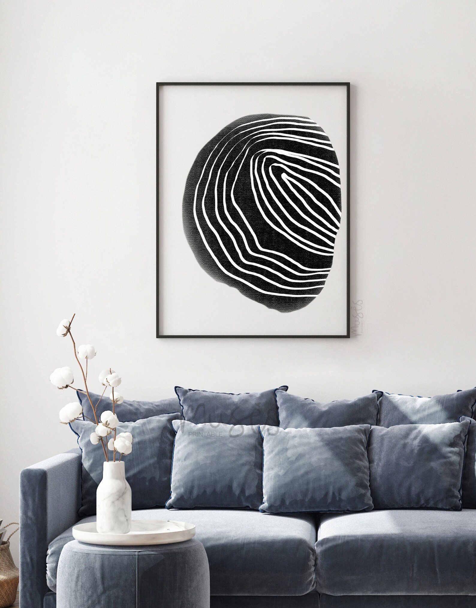 Large Printable Minimal Art to Decor Industrial Style Apartment ...