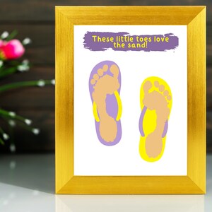 Summer Handprint Art Set Printable | Kids Toddler Preschool Craft ...