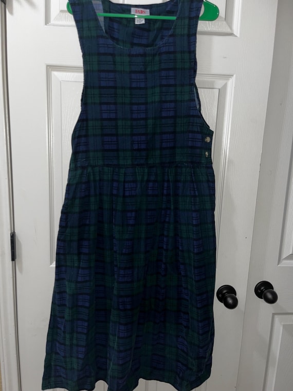FADS Long Plaid Dress