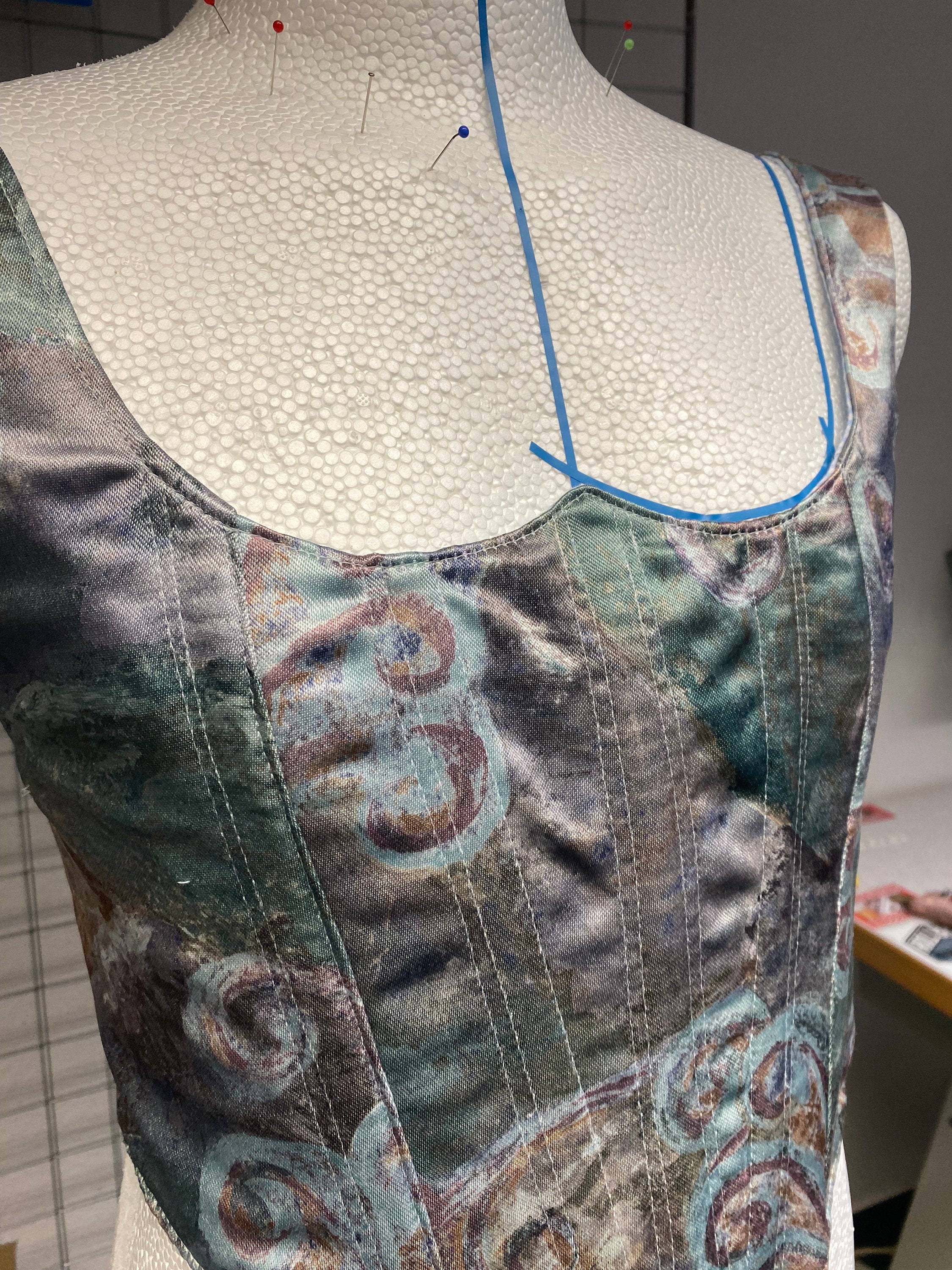 MEN'S CORSET PATTERN // Pdf Sewing Pattern Corset Top for Etsy México