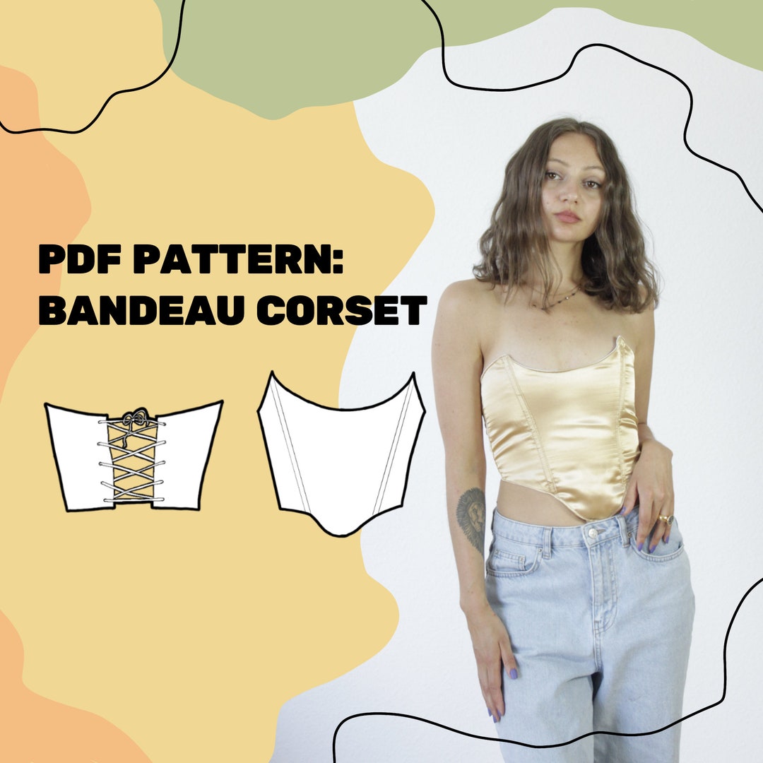 Underbust Corset Sewing Pattern PDF Corset Belt Pattern Corset Pattern  Corset Top Pattern Sewing Pattern for Women PDF S XL -  Canada