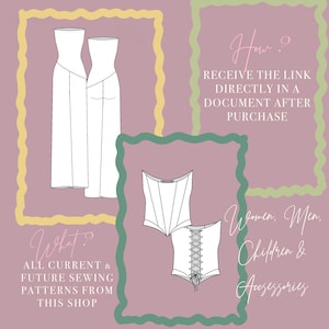 SEWING PATTERN BUNDLE - 110 Sewing Patterns for Women, Men and Children - Sewing Pattern Package image 3