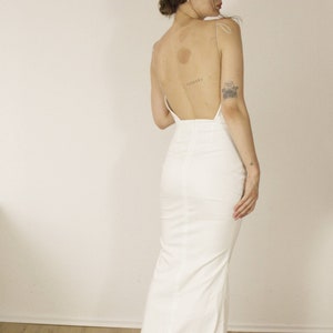 Backless Wedding Dress Sewing Pattern PDF | 30cm Train | Corset Option ...
