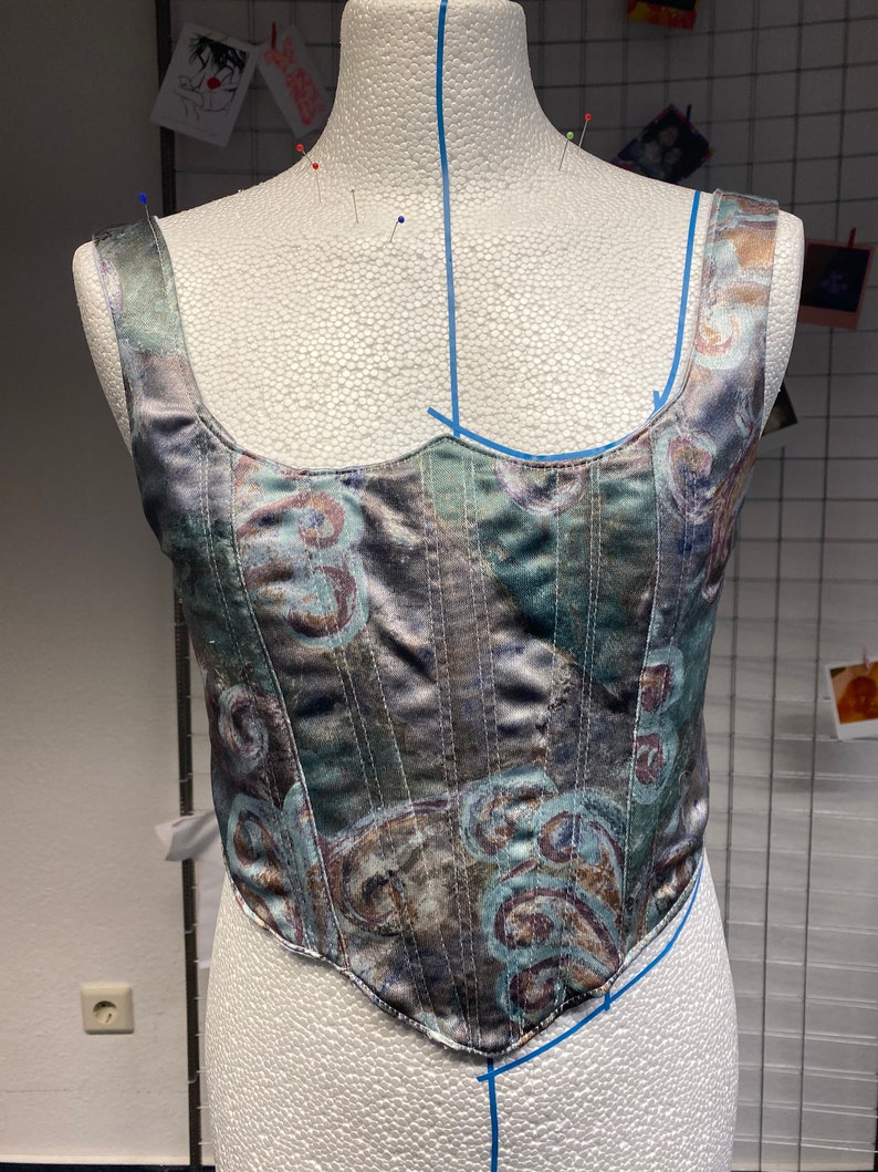 MEN'S CORSET PATTERN // Pdf Sewing Pattern Corset Top for Etsy